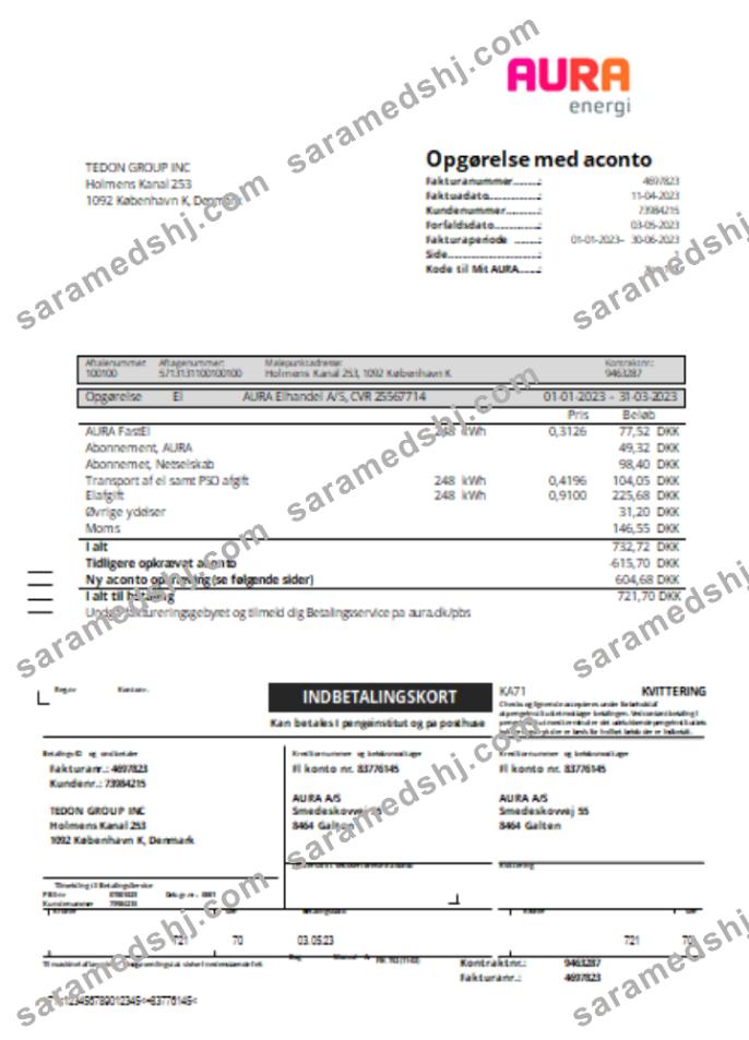 Aura Energi utility business bill,  SCR